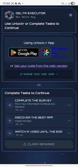 Delta Executor Key Task