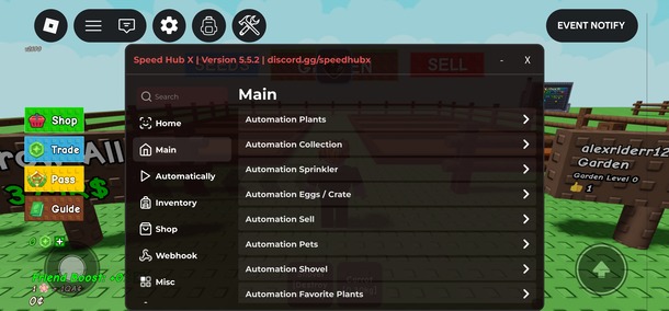 Grow a Garden Script